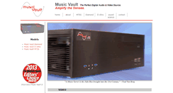 Desktop Screenshot of musicvaultcat.com